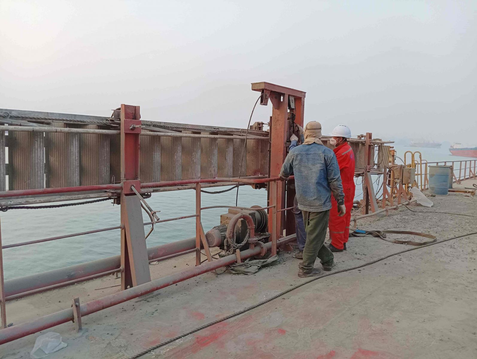 accommodation ladder repair service in Vietnam