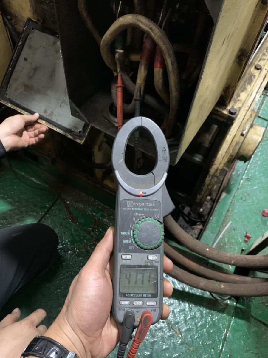 testing motor after work done - repair electric motor.